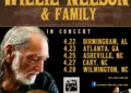 Willie Nelson tour, album coming