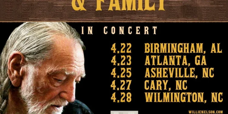 Willie Nelson tour, album coming